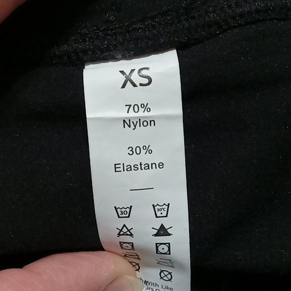 HALARA Women Leggings XS Extra Small New Exercise WORKOUT ATHLETIC BLACK - Picture 7 of 7